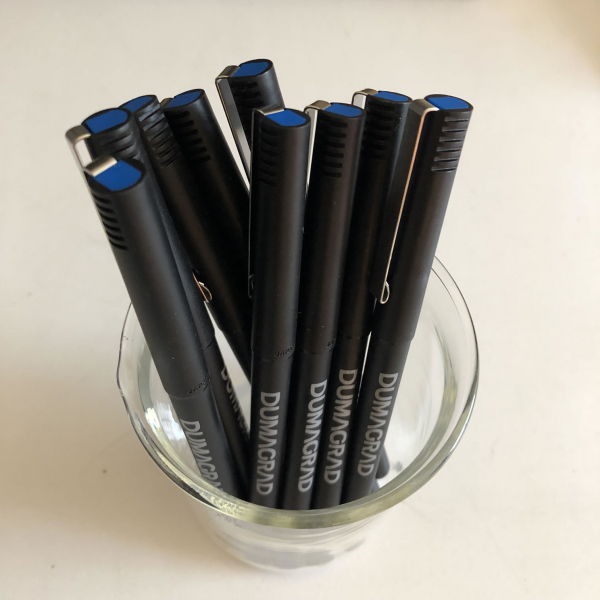 Uniball Rollerball Pen Microfine Blue 